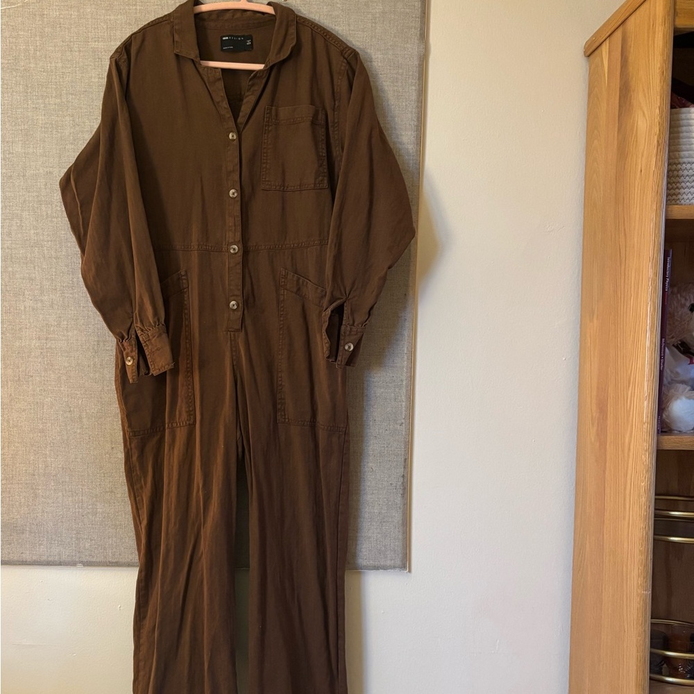 ASOS Brown Jumpsuit